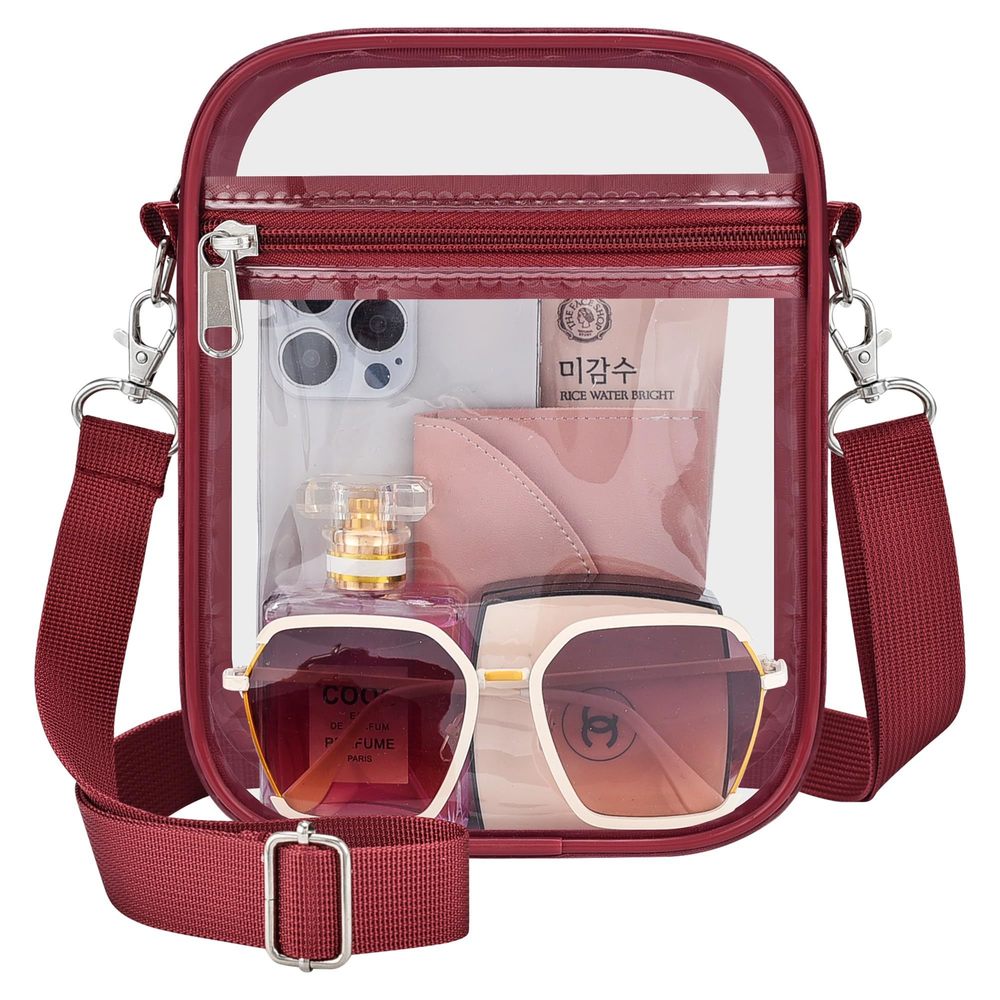 Clear Bag Stadium Aroved Purse - Clear Crossbody Bag Stadium -_-